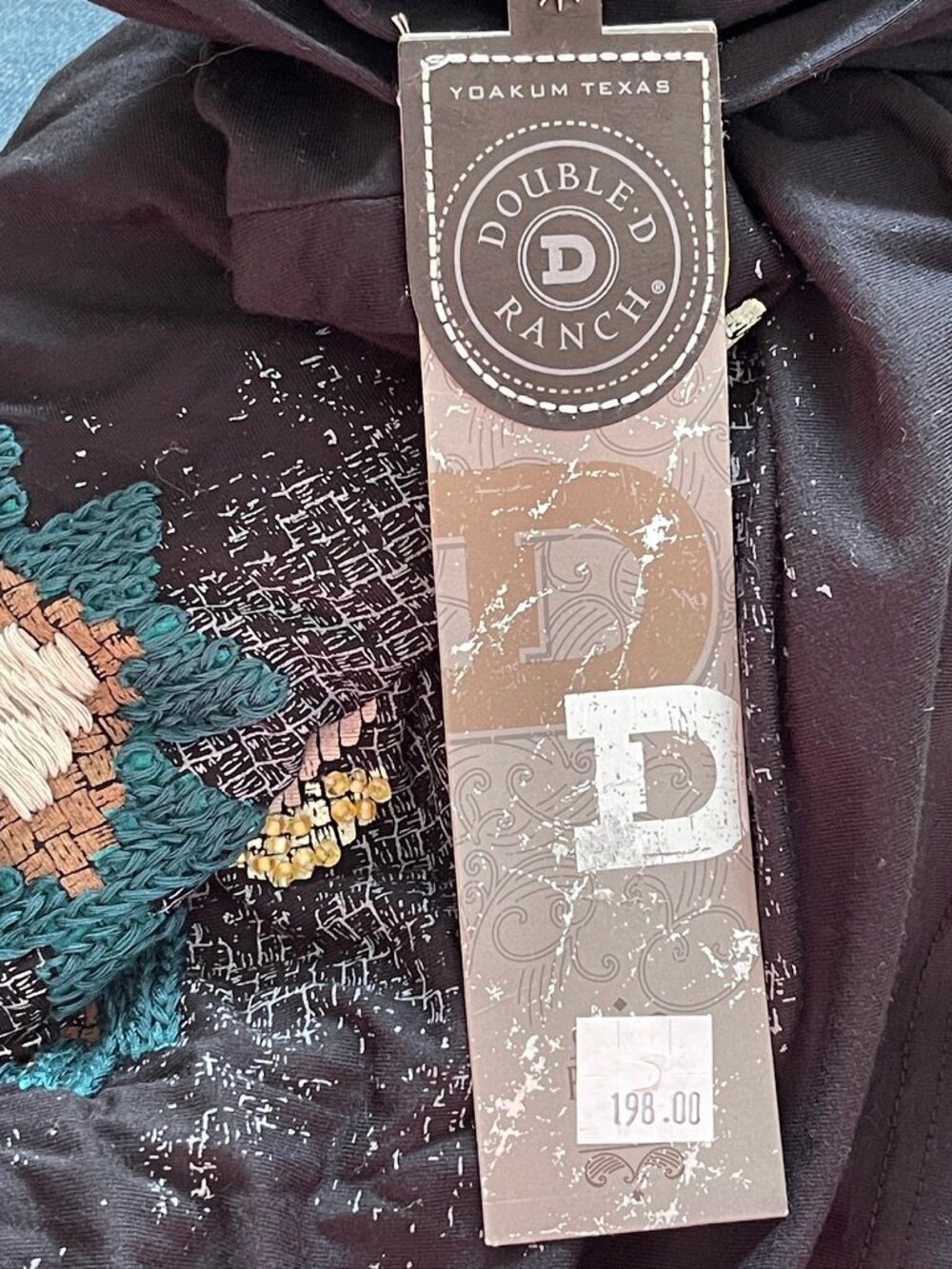 DOUBLE D RANCH "KIVA" LADDER Tunic from DDR's Fall 2017 Catalog: Size XL: NWT! - Picture 10 of 11